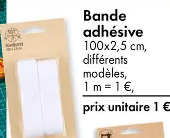 TEDi Bande adhésive offre