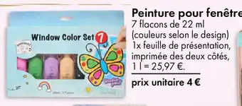 TEDi Peinture pour fenêtres offre