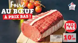 Hyper U Viande bovine roti a rotir offre