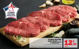 Hyper U Viande bovine faux filet a griller offre