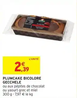 Intermarché Plumcake bicolore gecchele offre