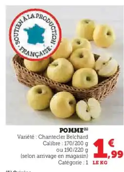 U Express Pomme offre