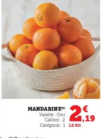 U Express Mandarine offre