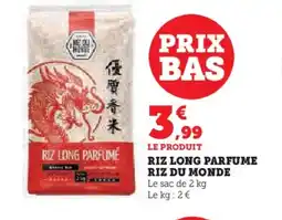 Hyper U Riz long parfume riz du monde offre