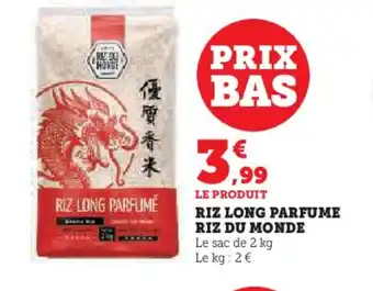 Hyper U Riz long parfume riz du monde offre