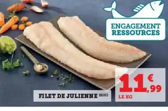 Hyper U Filet de julienne offre