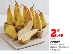 Hyper U Poire offre