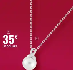 Carrefour Collier argent offre