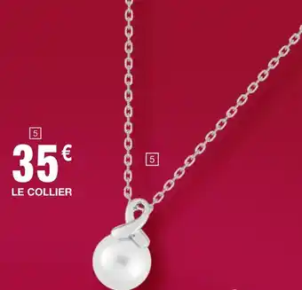 Carrefour Collier argent offre