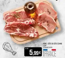 Match Porc : Côte ou Côte Échine offre