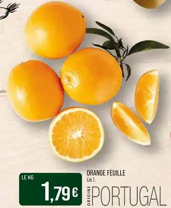 Match Orange feuille offre