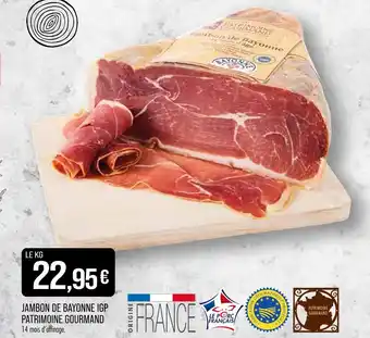 Match Patrimoine Gourmand Jambon de Bayonne IGP offre