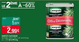 Match CASSEGRAIN Haricots verts extra-fins offre