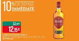 Match Grant's Blended Scotch Whisky offre