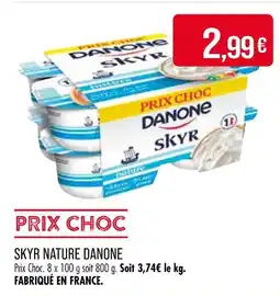 Match DANONE Skyr nature offre