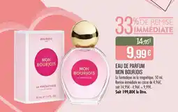 Match BOURJOIS EAU DE PARFUM MON BOURJOIS offre