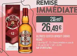 Match Chivas Blended Scotch Whisky Chivas Regal offre