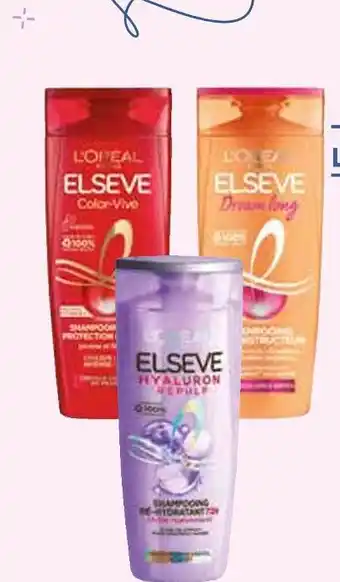 Match L'Oréal Elseve Color-Vive, Elseve Dream Long, Elseve Hyaluron Repulp offre