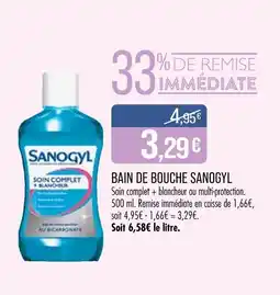 Match SANOGYL BAIN DE BOUCHE SANOGYL offre