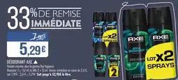 Match Axe Déodorant Axe offre