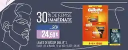 Match Gillette Lames de rasoir Gillette offre