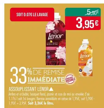 Match LENOR Assouplissant offre