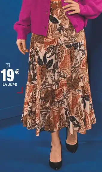 Carrefour Jupe longue imprimée offre