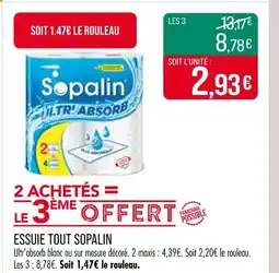 Match SOPALIN Essuie tout offre