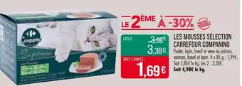 Match Carrefour Companino Les Mousses Sélection offre