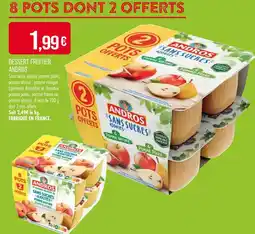 Match ANDROS Dessert fruitier offre