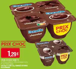 Match DANETTE Crème Dessert offre