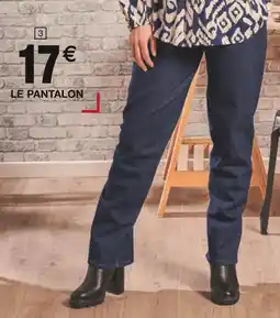 Carrefour Pantalon Denim offre