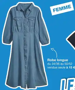 Carrefour Robe longue offre