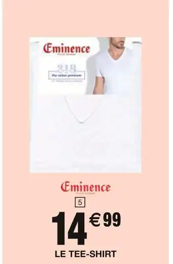 Carrefour Eminence Tee-shirt col V offre