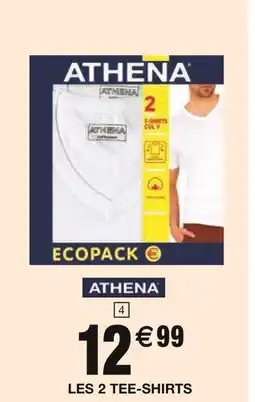 Carrefour Athena Tee-shirts col V offre