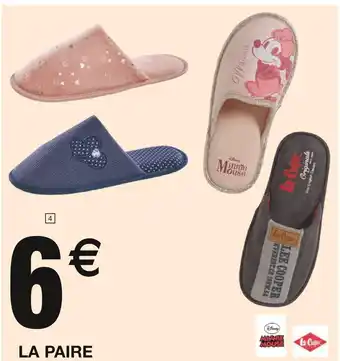 Carrefour Mule femme ou homme offre