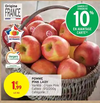 Intermarché PINK LADY Pomme offre