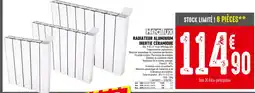 Batkor Heallux Radiateur aluminium inertie céramique offre