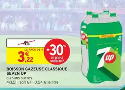 Intermarché Seven Up Boisson gazeuse classique offre