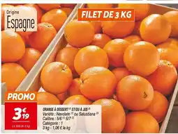 Netto Orange à dessert et/ou à jus offre