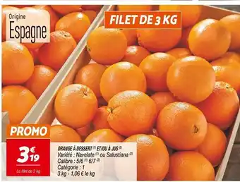 Netto Orange à dessert et/ou à jus offre