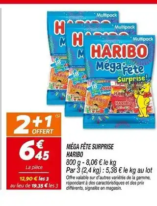 Netto HARIBO Méga Fête Surprise offre