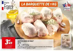 Netto Hauts de cuisses de poulet offre