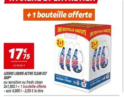 Netto SKIP Lessive liquide Active Clean X37 offre