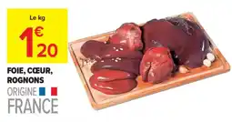 Carrefour Foie, cœur, rognons offre