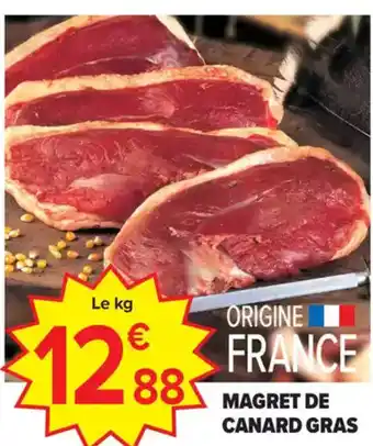 Carrefour Magret de canard gras offre