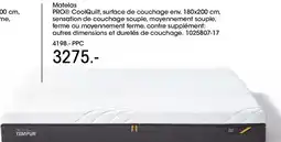 Möbel Martin PRO® CoolQuilt, surface de couchage offre