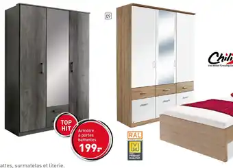 Möbel Martin Armoire à portes battantes offre