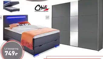 Möbel Martin CHILI Lit boxspring offre