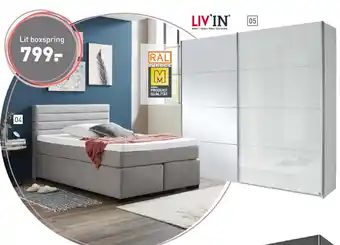 Möbel Martin LIV'IN Lit boxspring offre